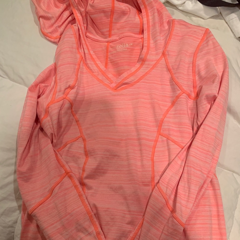 Zella hooded workout top